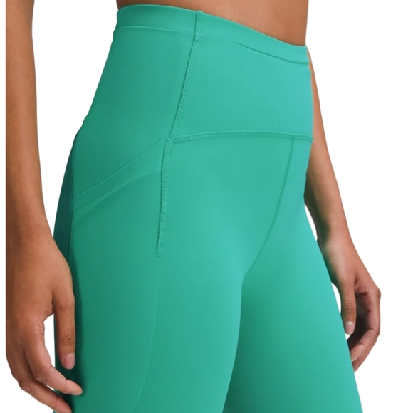 Lululemon Swift Speed HR Tight 28" Pockets Maldives Green - Picture 5 of 11